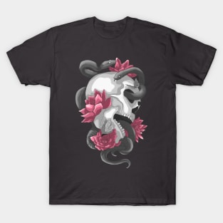 Serpent's Skull - Monochrome T-Shirt